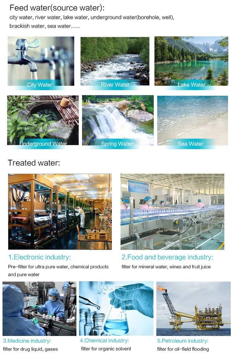 Manufacturer Chemical Dosing System Mineral Bottle Water Treatment Plant (4000L/H)