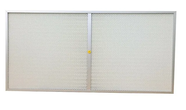 Minipleat Panel Filter U15, H14 HEPA Air Filter with Gel Seal for HVAC Air Purification Ventilated System