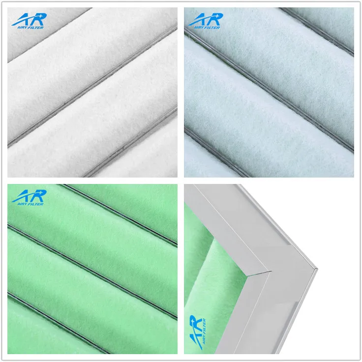 Modern Foldable Washable Pleated Pre Panel Filter with High Quality