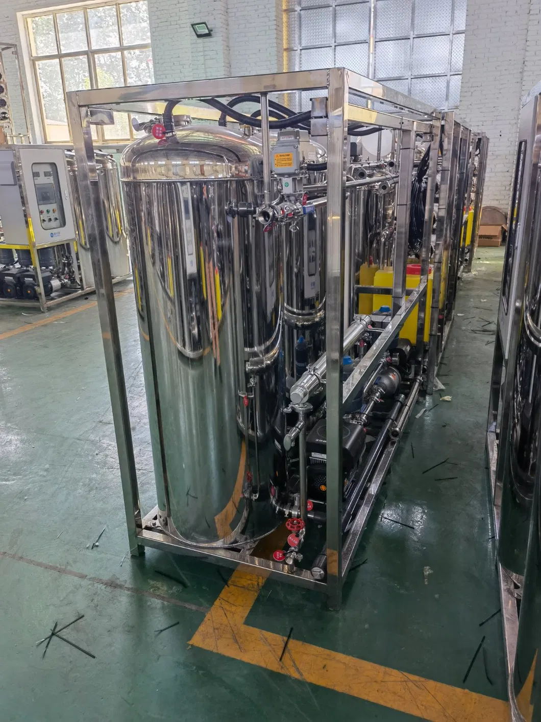 Municipal Drinking Well Brackish Seawater Desalination System Underground Above Ground Container Skid