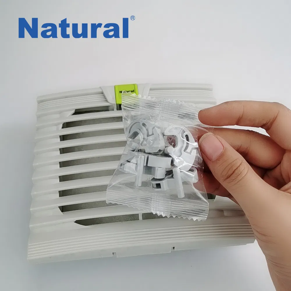Natural Selling Cheap Small Plastic Filter Fan 8 Inch 204*204mm