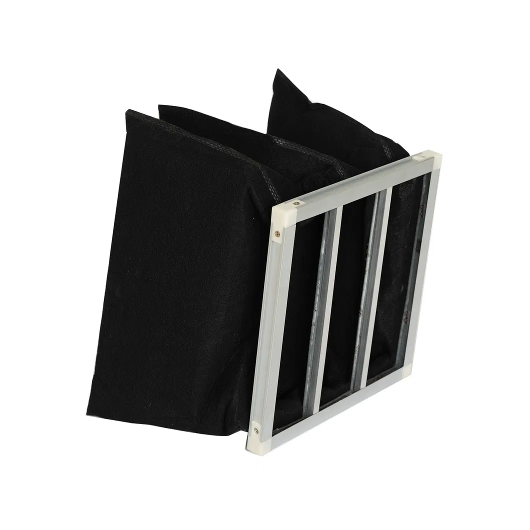 New Popular HEPA Compressed Active Carbon Industrial Air Filter