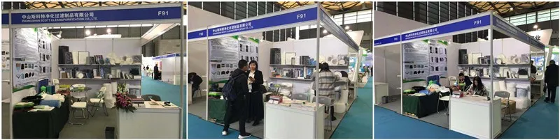 PA-50 Green and White Color Floor Filter