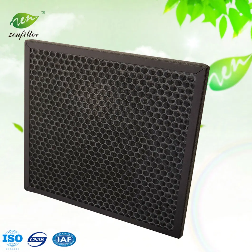 Paper Frame Adsorption Activated Carbon Air Filter