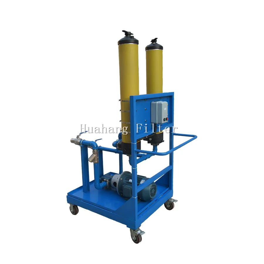 Portable Explosion-proof Lubricating oil Dehydration Vacuum System Oil Purifier Machine/Oil Filtration Plant