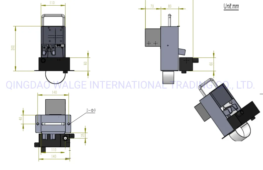 Portable Floating Oil Skimmer for CNC Machine