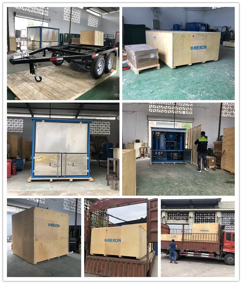 Power Substation Used Insulation Oil Filtration Unit 9000lph