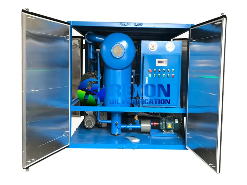 Power Substation Used Insulation Oil Filtration Unit 9000lph