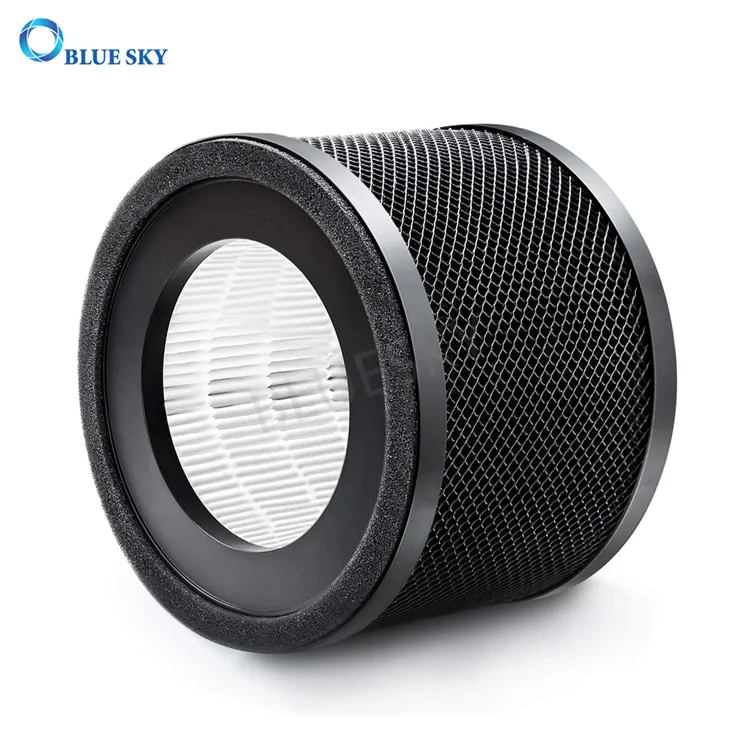 Replacement 3-in-1 Cartridge H13 HEPA Filters for Taotronics Tt-Ap001 and Vava Va-Ee014 Air Purifiers