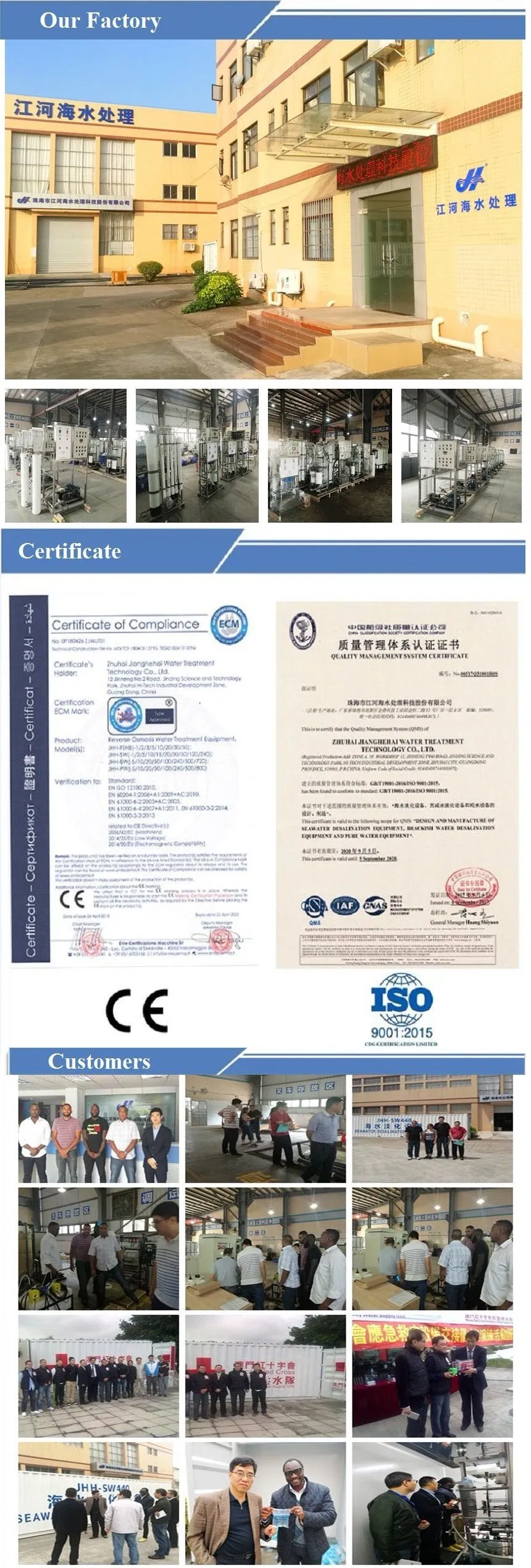 Reverse Osmosis Water Treatment System RO Systems Desalination