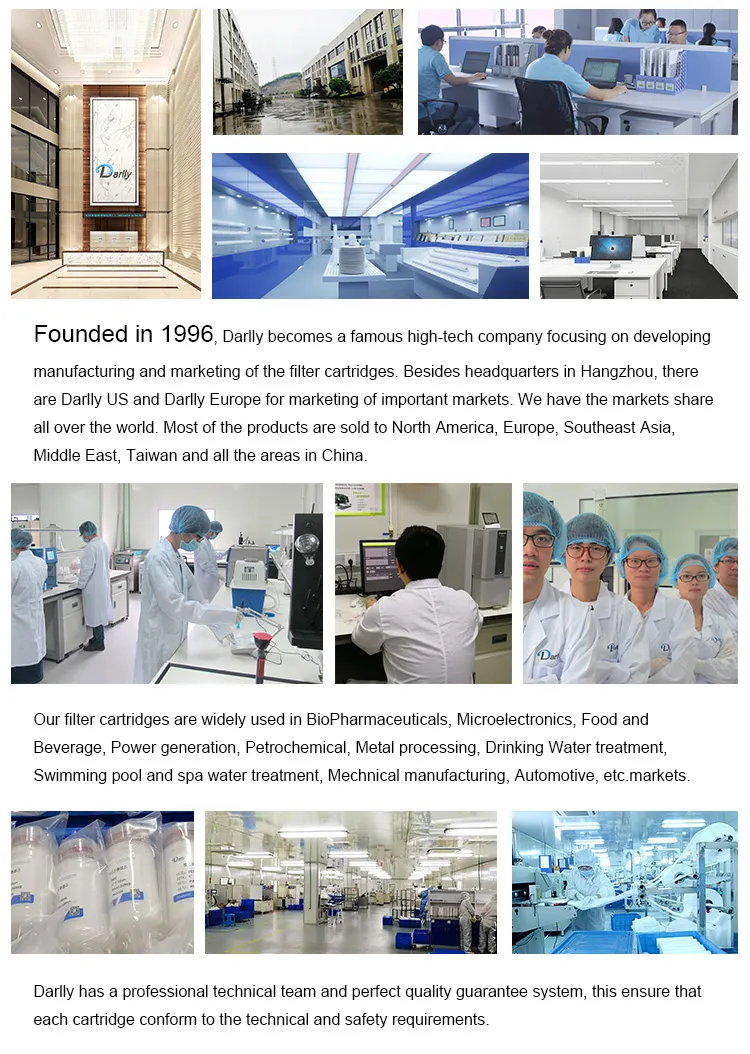 Seawater Desalination High Flow Filter Cartridge PP Media