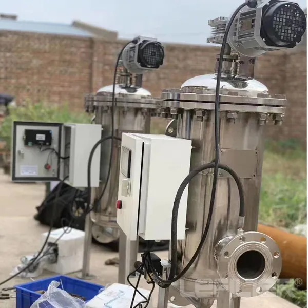 Self-Cleaning Filter for Water Treatment System