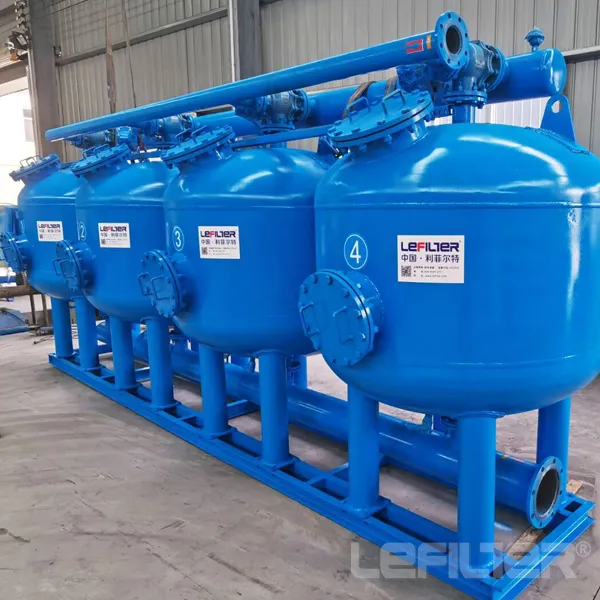 Shallow Sand Filter for The Filtration System of Industrial Circulating Water