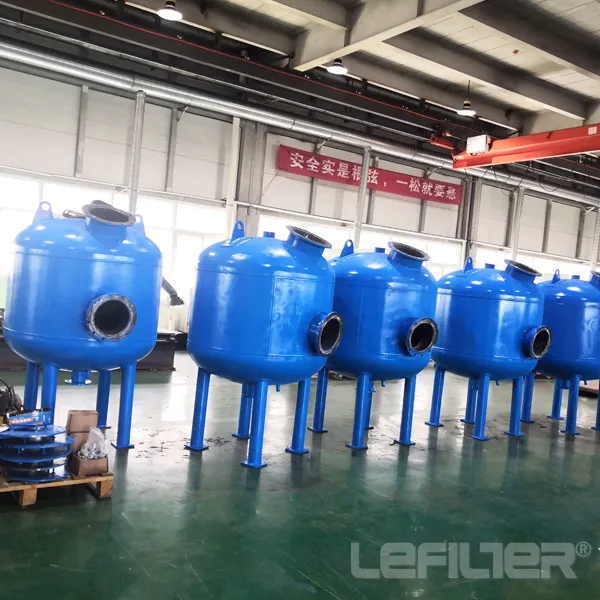 Shallow Sand Filter for The Filtration System of Industrial Circulating Water