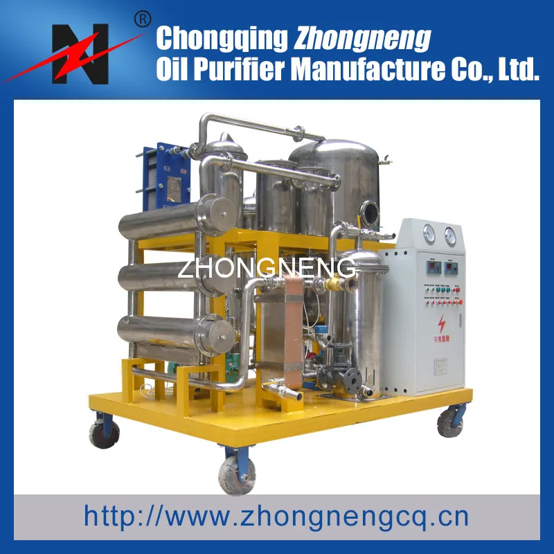 Stainless Steel Type Used Hydraulic Oil Filter/Oil Recycling Machine/Oil Filtering