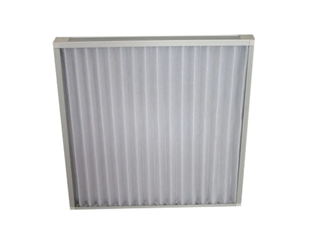 Synthetic Fiber Filtration Preliminary Efficiency Folder Filter for Air Conditioning