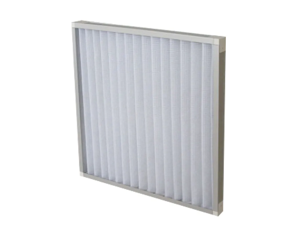 Synthetic Fiber Filtration Preliminary Efficiency Folder Filter for Air Conditioning