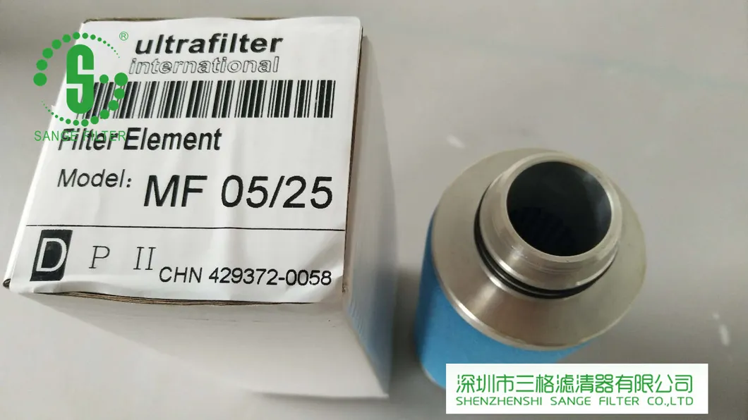 Ultrafilter Mf05/25 in-Line Filter