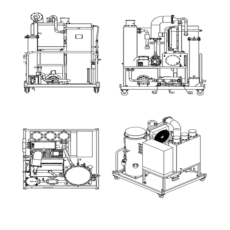 Viking Vacuum Oil Filtration System for Oil Recycling