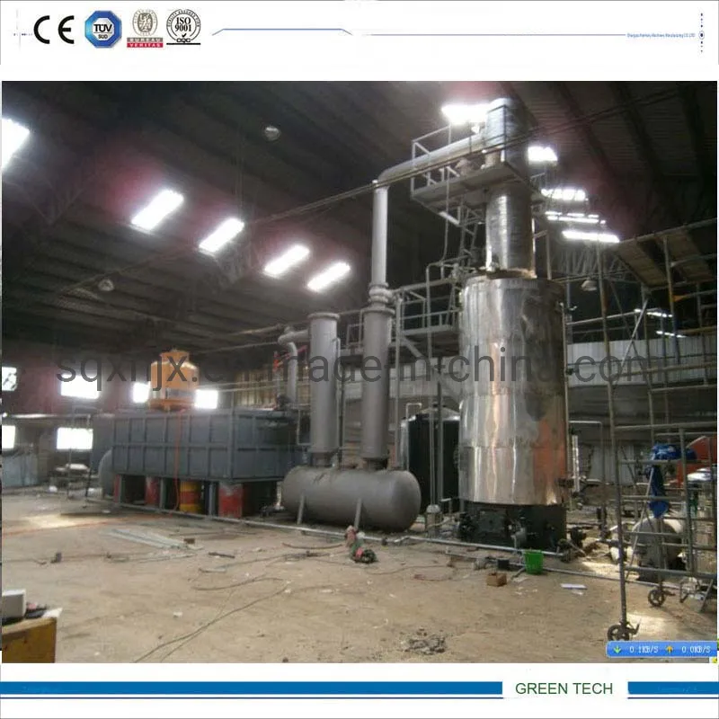 Waste Oil Distillation Refinery Machine 10tpd