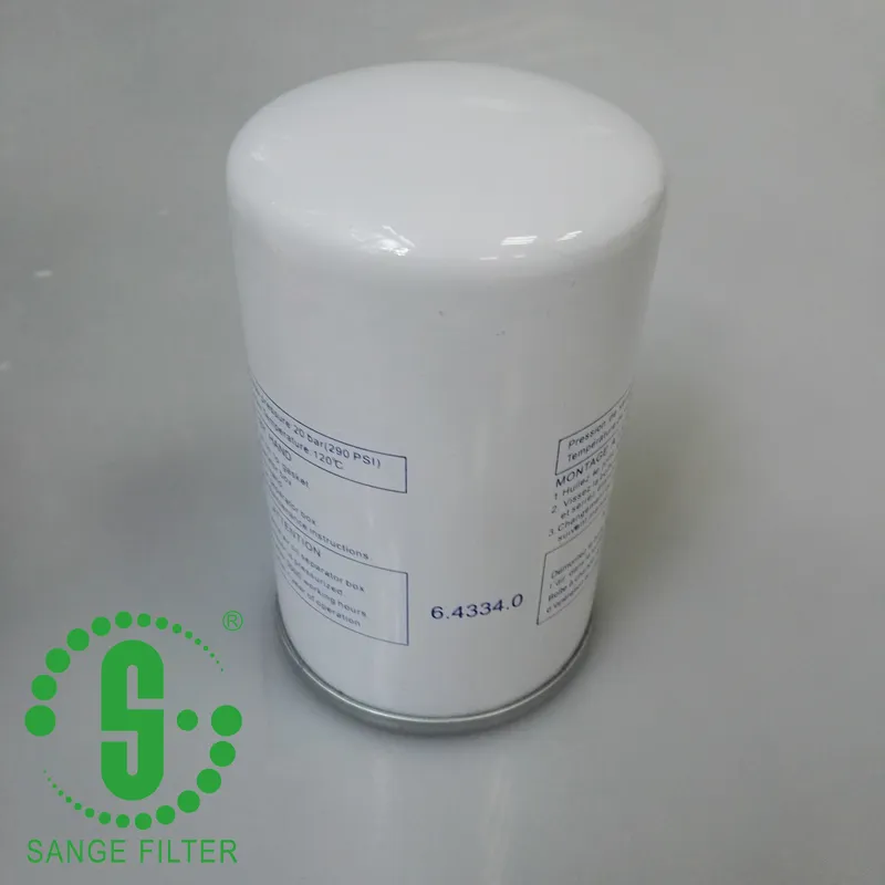 Without Clapboard Air Oil Separator 6.4334.0 Replace for Kaeser